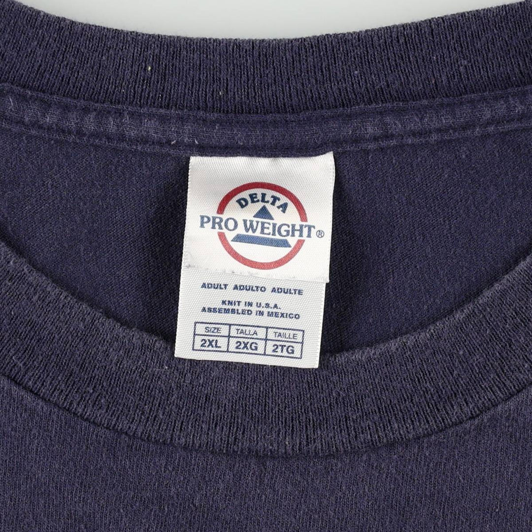 Delta Orange County Choppers Motorcycle T-Shirt, Men's XXL (approx.) cotton navy blue type Vintage Second Hand