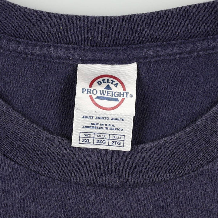 Delta Orange County Choppers Motorcycle T-Shirt, Men's XXL (approx.) cotton navy blue type Vintage Second Hand