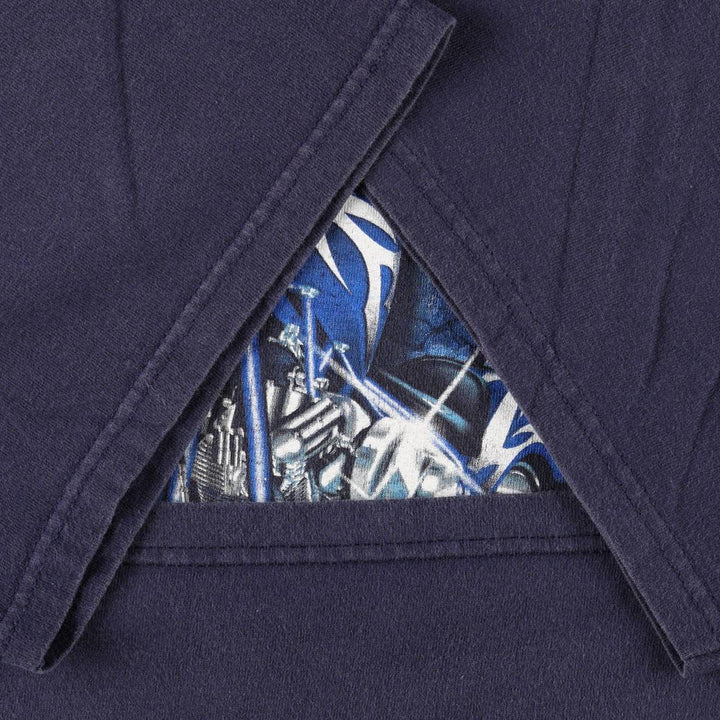 Delta Orange County Choppers Motorcycle T-Shirt, Men's XXL (approx.) cotton navy blue type Vintage Second Hand