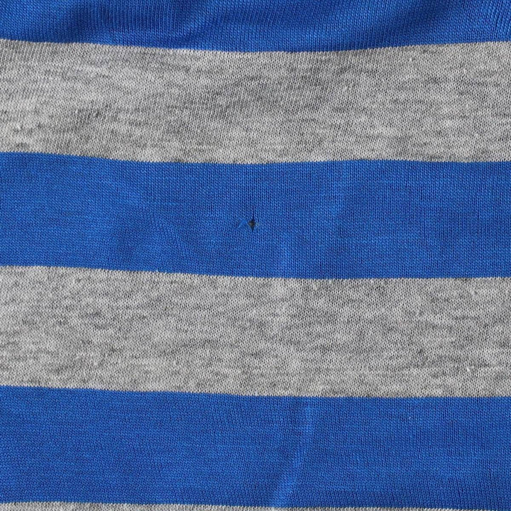 80'S Ocean Pacific striped pattern surf skate t-shirt, men's size XL equivalent, vintage. unclear gray type Vintage Second Hand