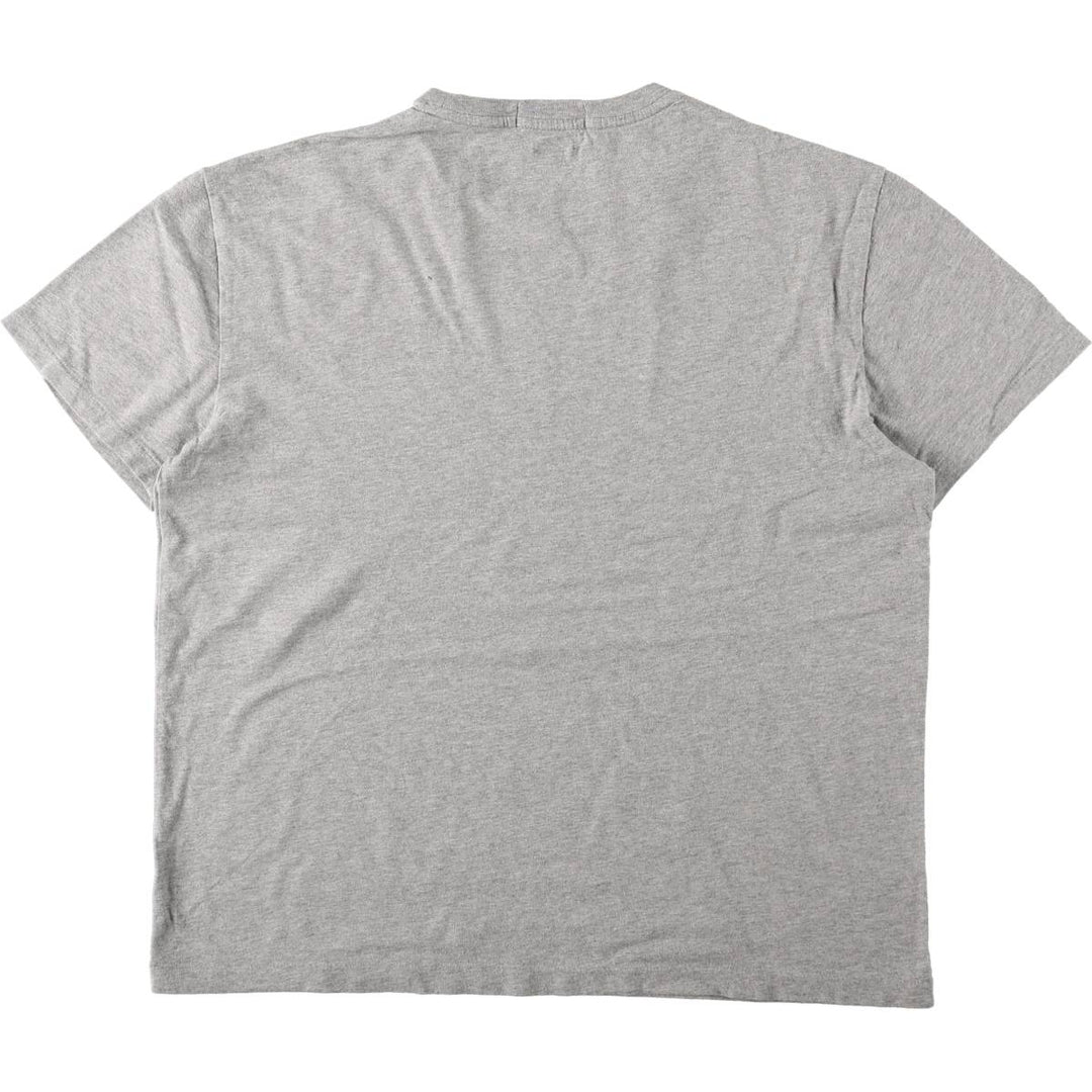 Ralph Lauren POLO SPORT CLASSIC FIT Short-Sleeve Logo T-Shirt, Men's Size M (approx.) unclear gray type Vintage Second Hand