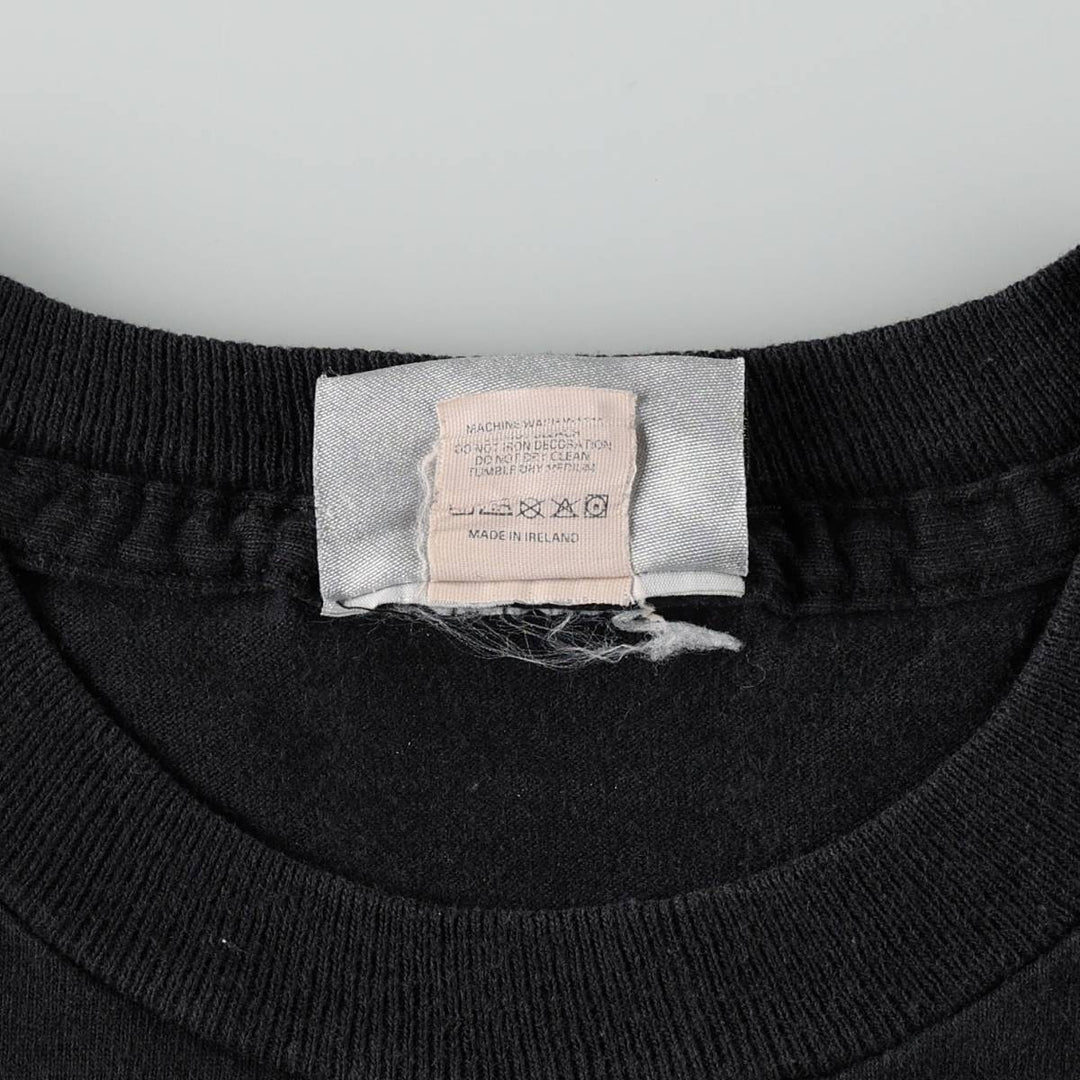90'S Dr. Martens Short-Sleeve Printed T-Shirt, Men's Size L (Equivalent), Vintage cotton black type Vintage Second Hand