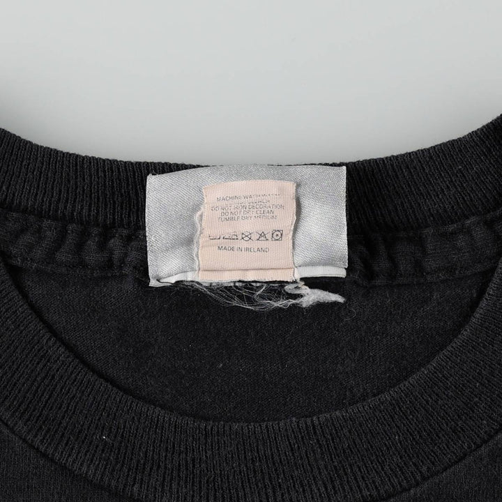 90'S Dr. Martens Short-Sleeve Printed T-Shirt, Men's Size L (Equivalent), Vintage cotton black type Vintage Second Hand