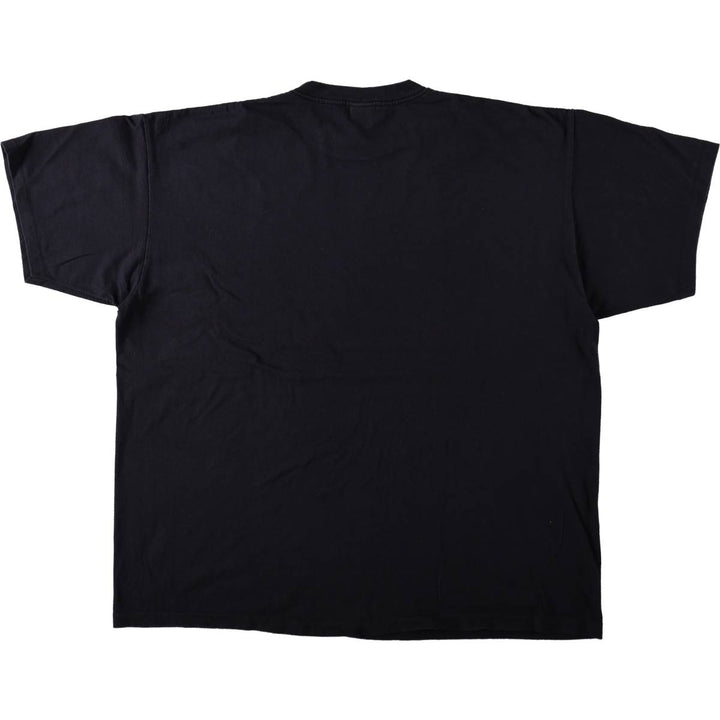 90'S Donna Karan New York DKNY ACTIVE Short-Sleeve Logo T-Shirt, Made in USA, Men's XL equivalent, Vintage cotton black type Vintage Second Hand