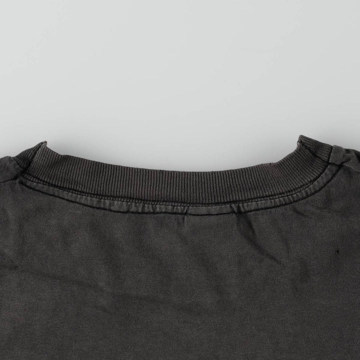 90'S Fruit of the Loom short-sleeved t-shirt with a single logo, made in Ireland, men's size XL equivalent. cotton Charcoal Vintage Second Hand