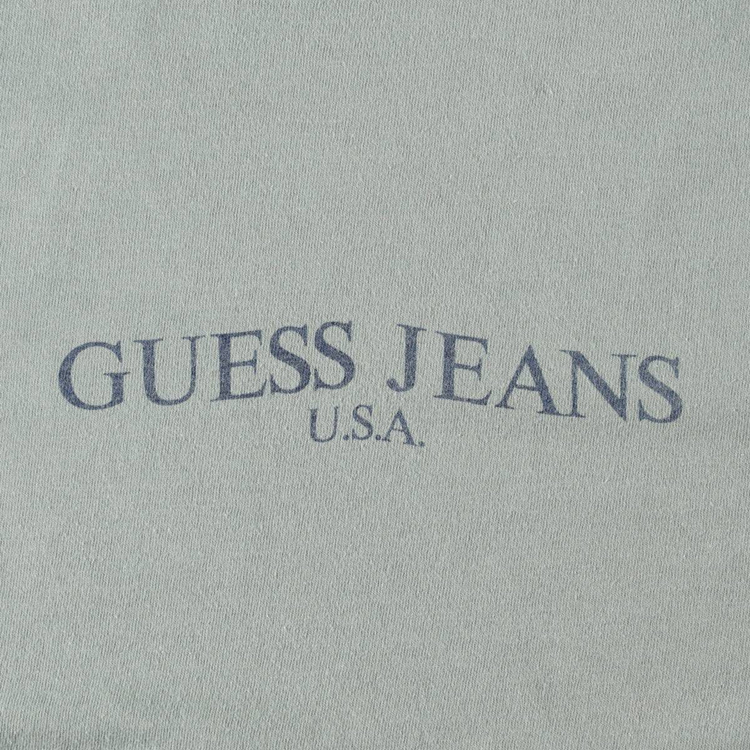 Guess GUESS JEANS Short-Sleeve Printed T-Shirt, Men's Size M (Equivalent), Vintage unclear Khaki type sage green Vintage Second Hand