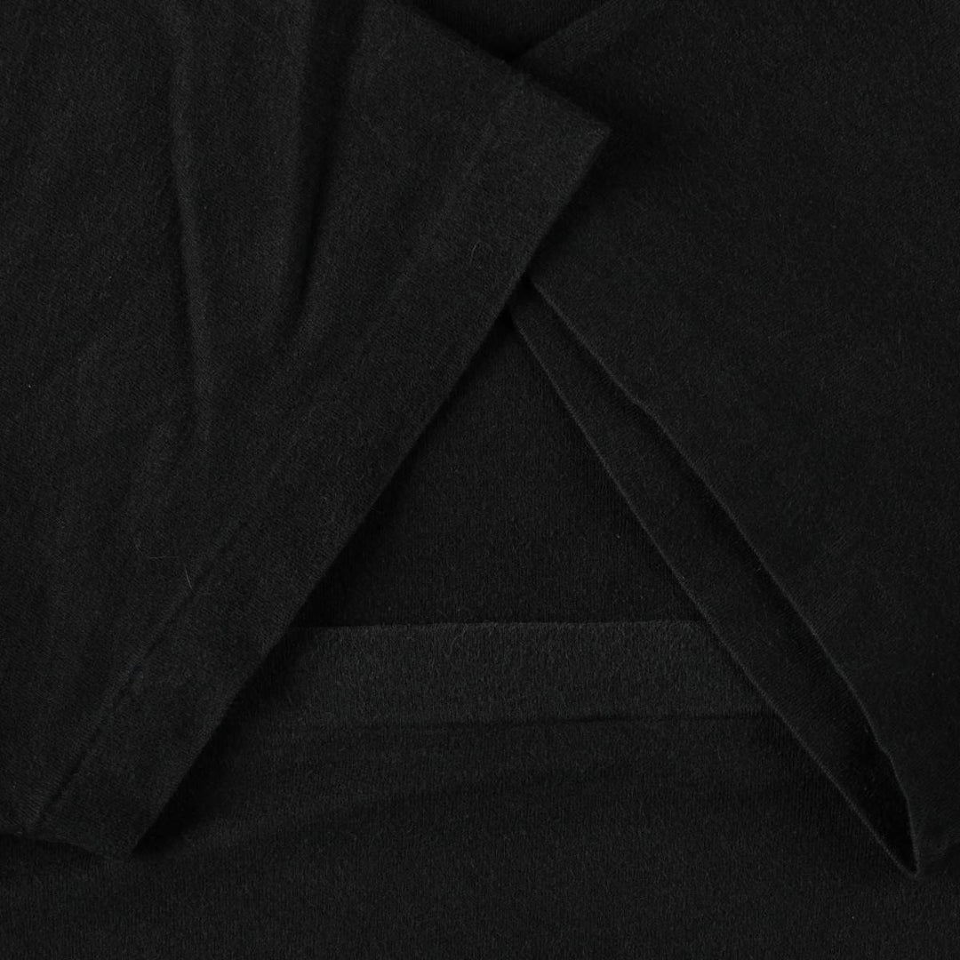 Ralph Lauren POLO by Ralph Lauren short sleeve one point logo T-shirt men's M size cotton black type Vintage Second Hand