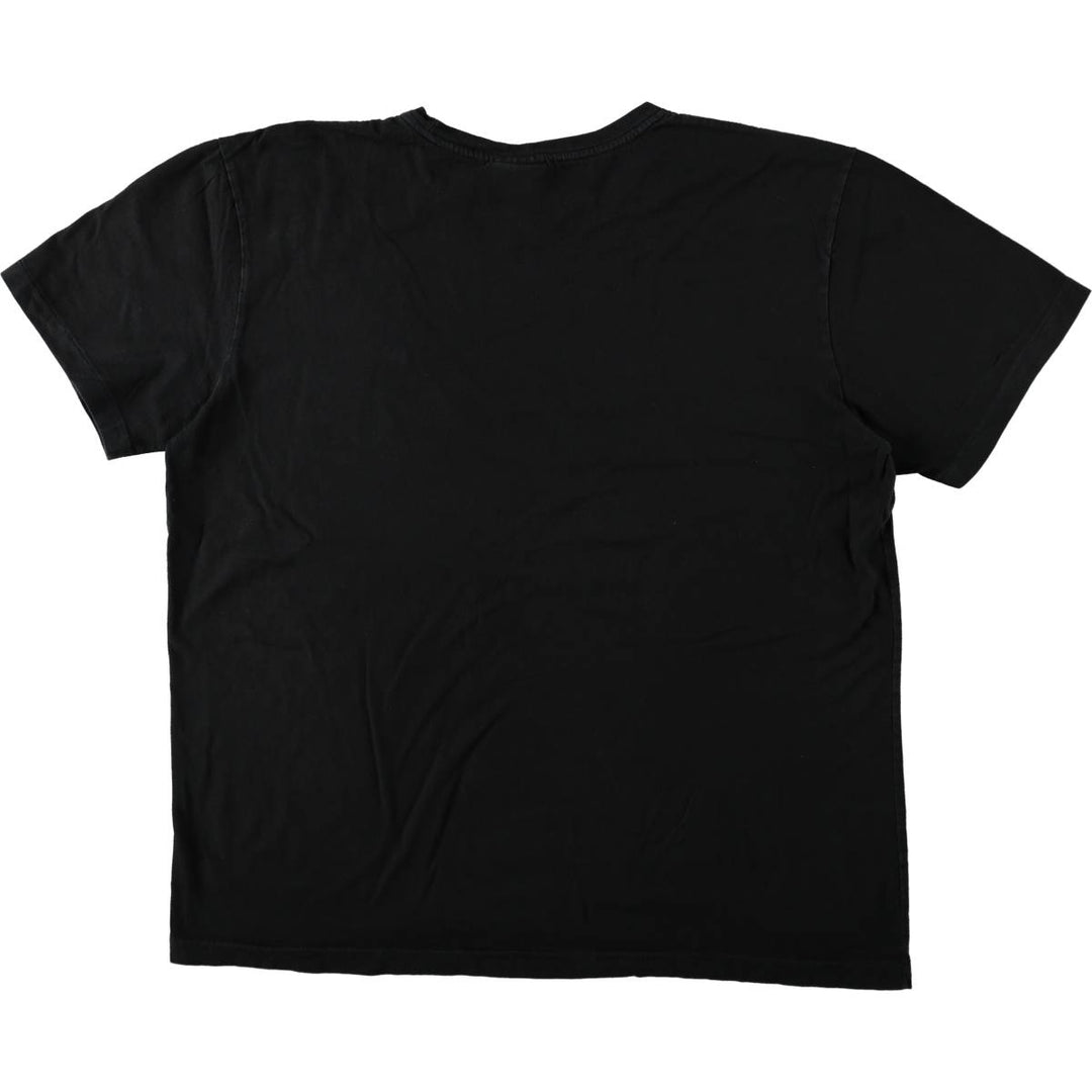 Ralph Lauren POLO by Ralph Lauren short sleeve one point logo T-shirt men's L size cotton black type Vintage Second Hand