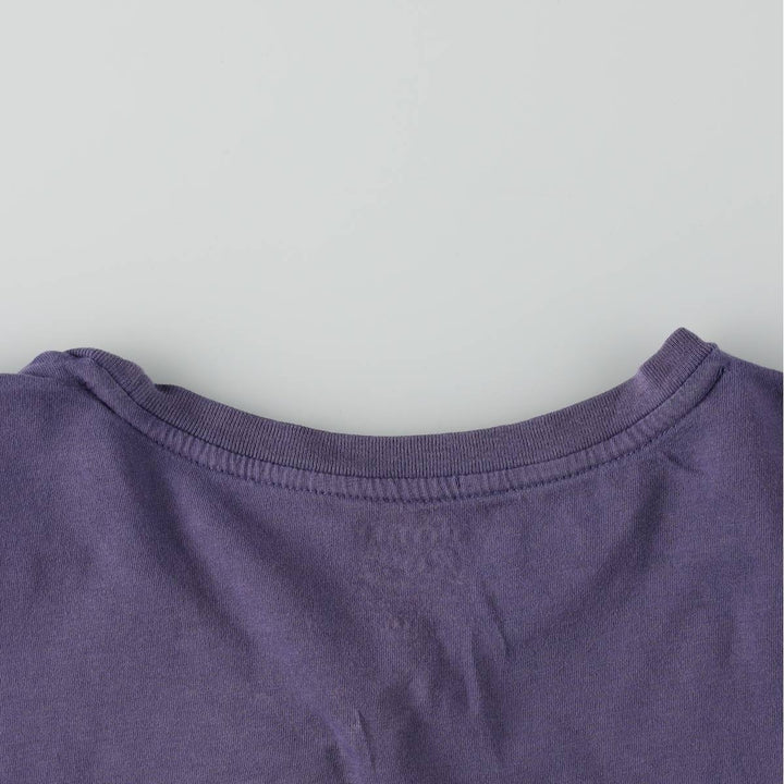 Ralph Lauren POLO RALPH LAUREN Short-Sleeve Logo T-Shirt, Men's Size XXL (approx.) cotton Purple type blue-purple Vintage Second Hand