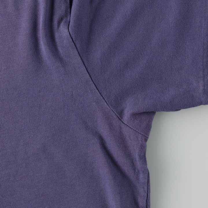 Ralph Lauren POLO RALPH LAUREN Short-Sleeve Logo T-Shirt, Men's Size XXL (approx.) cotton Purple type blue-purple Vintage Second Hand