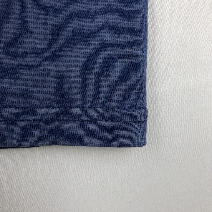 Carhartt Short Sleeve One Point Logo Pocket T-Shirt Men's L Size unclear blue type Vintage Second Hand