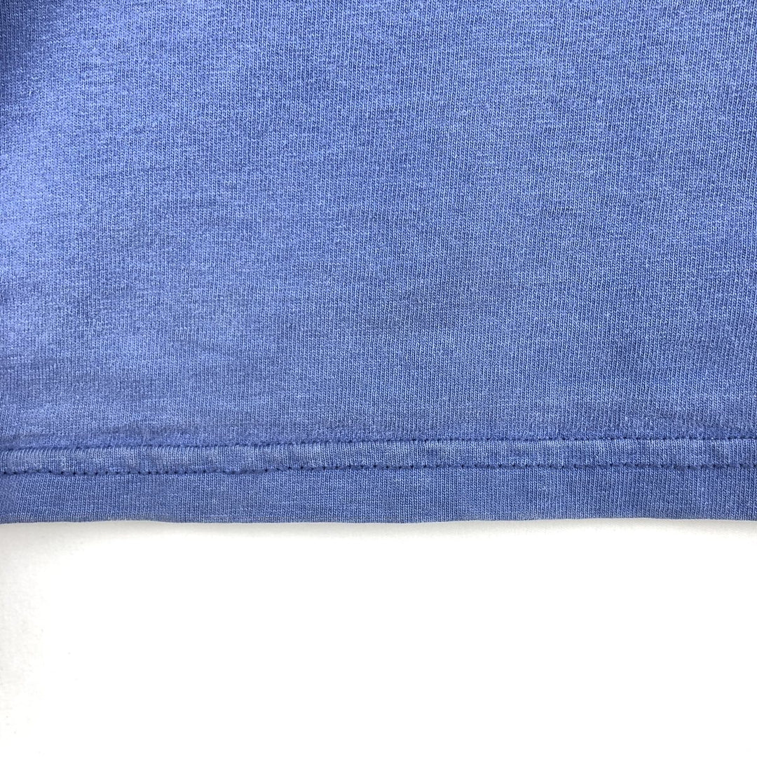 Carhartt Short Sleeve One Point Logo Pocket T-Shirt Men's L Size unclear blue type Vintage Second Hand