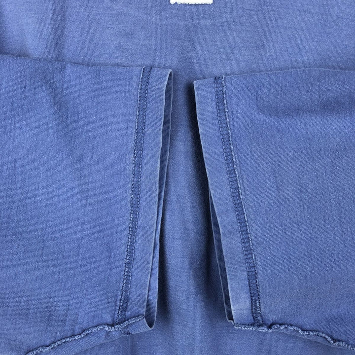 Carhartt Short Sleeve One Point Logo Pocket T-Shirt Men's L Size unclear blue type Vintage Second Hand