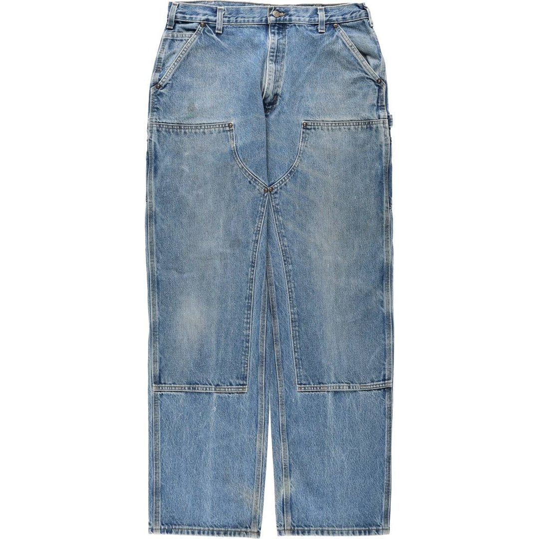 Carhartt Dungaree Fit Denim Painter Pants, Men's, W35 equivalent cotton blue type Vintage Second Hand