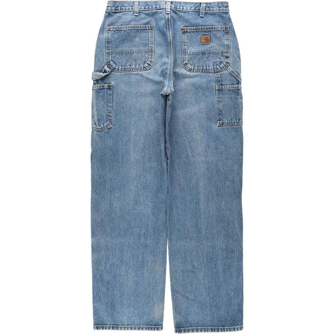 Carhartt Dungaree Fit Denim Painter Pants, Men's, W35 equivalent cotton blue type Vintage Second Hand