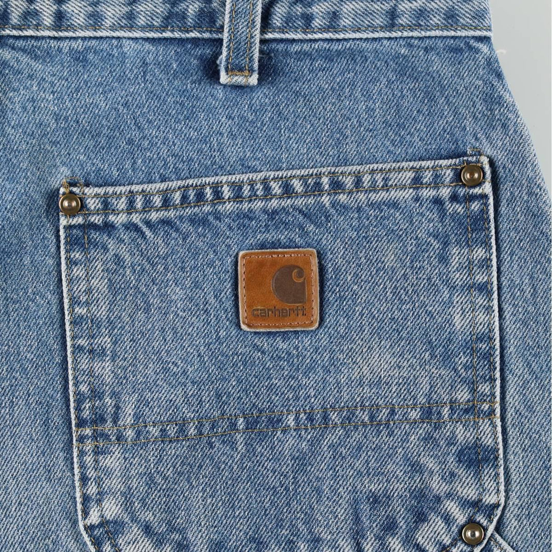 Carhartt Dungaree Fit Denim Painter Pants, Men's, W35 equivalent cotton blue type Vintage Second Hand