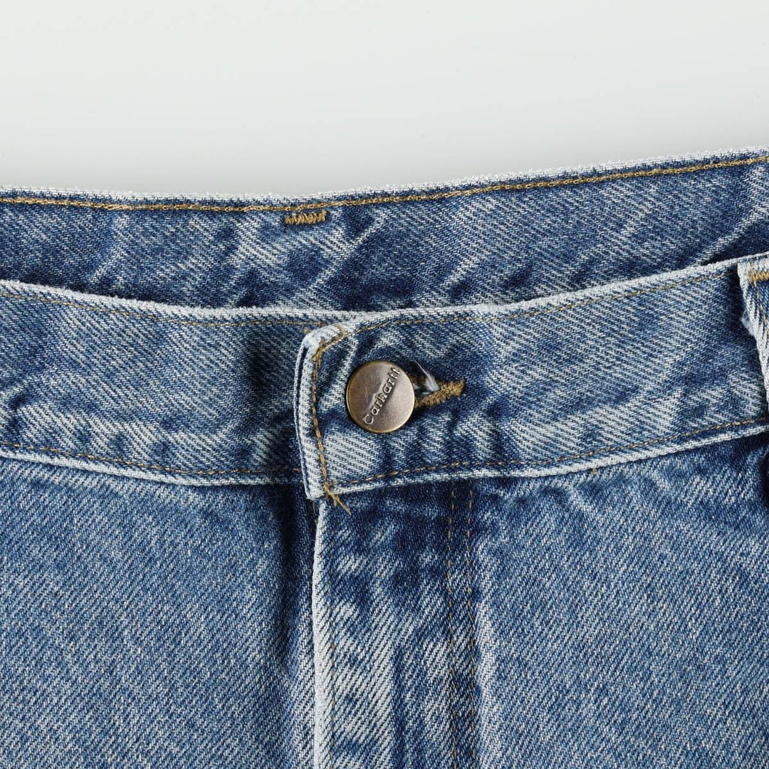 Carhartt Dungaree Fit Denim Painter Pants, Men's, W35 equivalent cotton blue type Vintage Second Hand