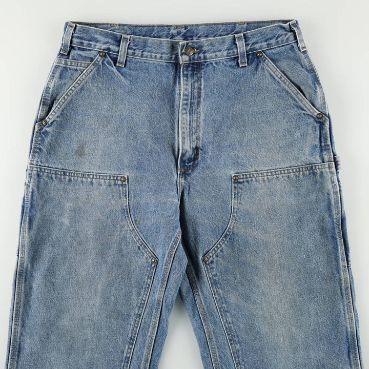 Carhartt Dungaree Fit Denim Painter Pants, Men's, W35 equivalent cotton blue type Vintage Second Hand