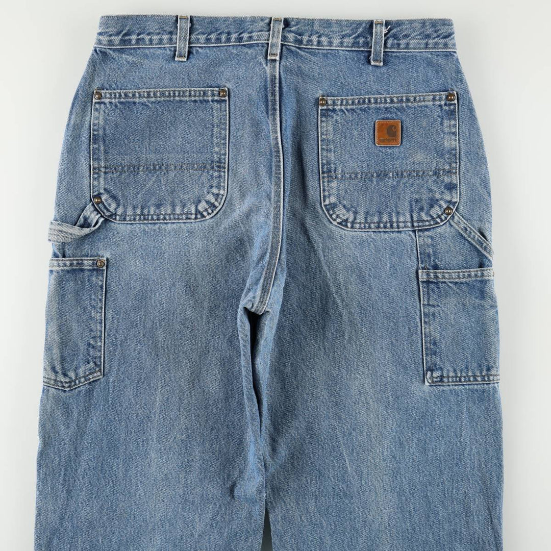 Carhartt Dungaree Fit Denim Painter Pants, Men's, W35 equivalent cotton blue type Vintage Second Hand