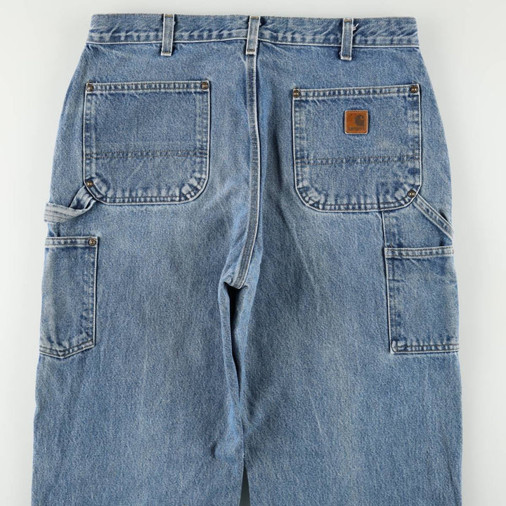 Carhartt Dungaree Fit Denim Painter Pants, Men's, W35 equivalent cotton blue type Vintage Second Hand