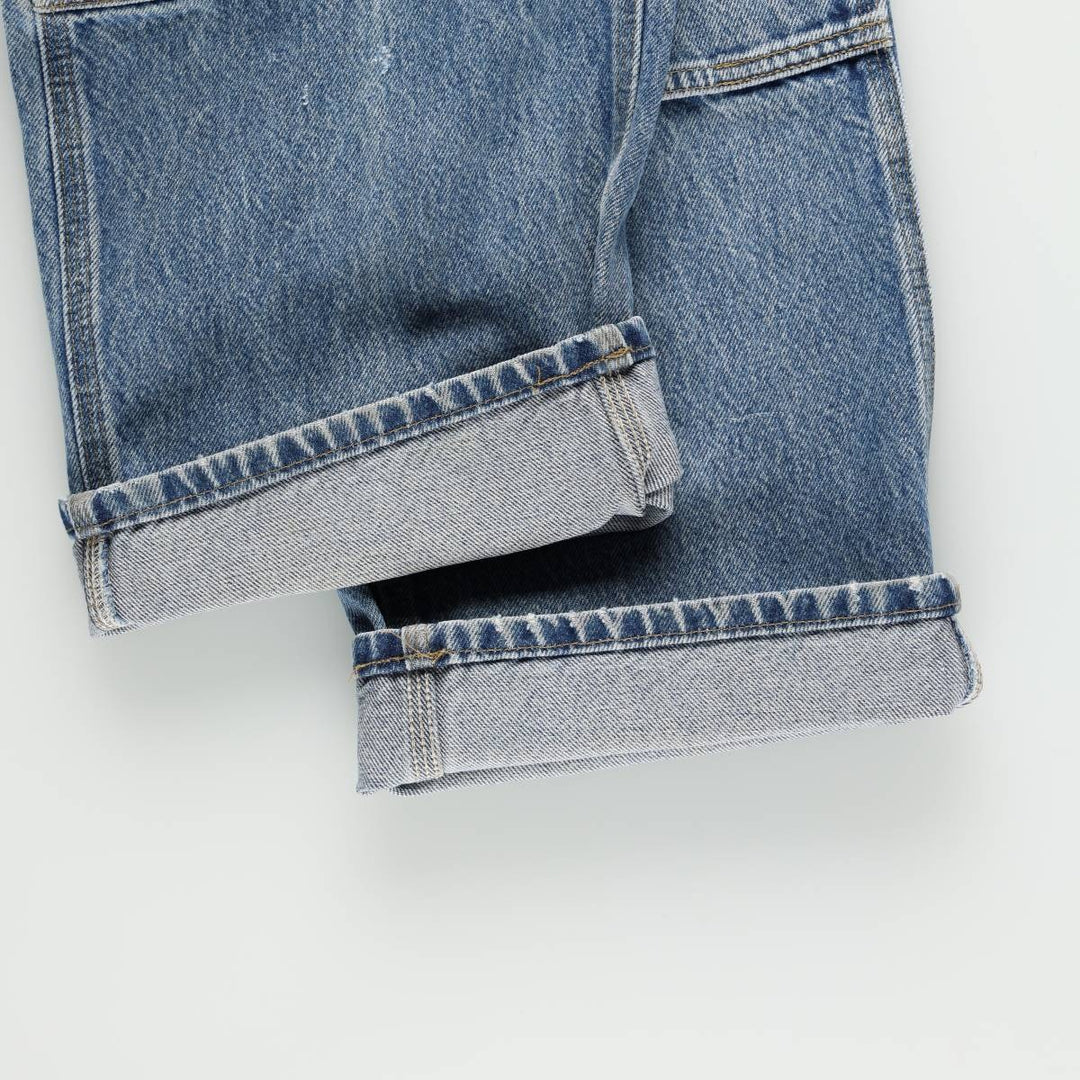 Carhartt Dungaree Fit Denim Painter Pants, Men's, W35 equivalent cotton blue type Vintage Second Hand