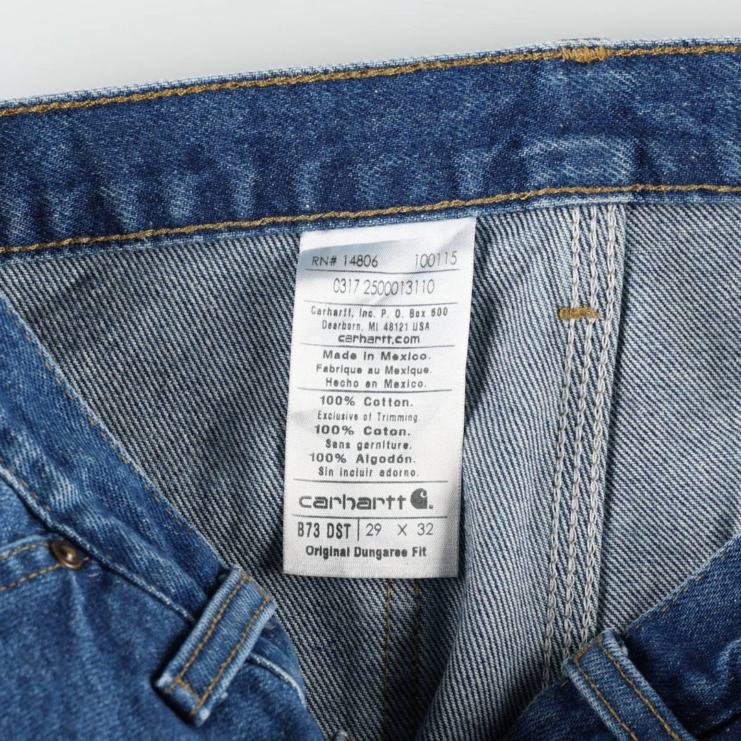 Carhartt Original Dungaree Fit Denim Painter Pants, Men's, W30 equivalent cotton blue type Vintage Second Hand