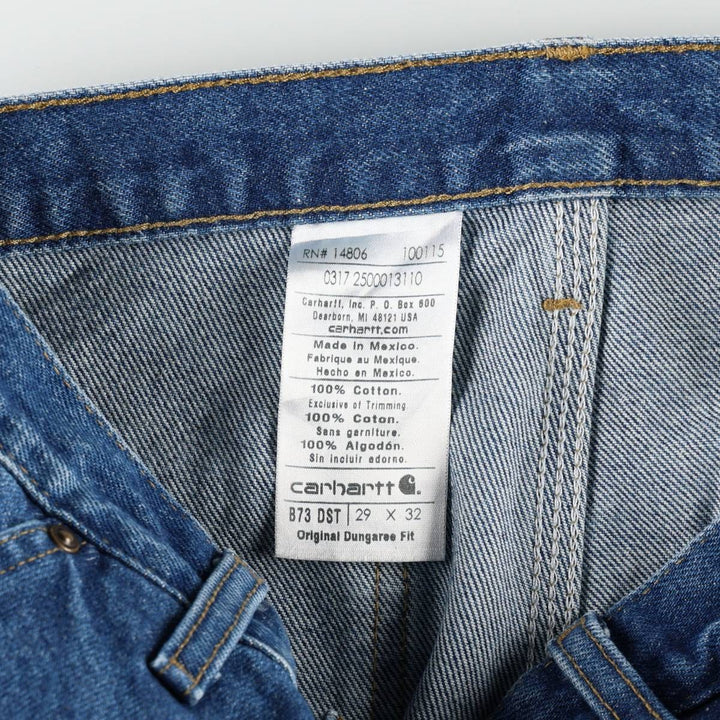 Carhartt Original Dungaree Fit Denim Painter Pants, Men's, W30 equivalent cotton blue type Vintage Second Hand