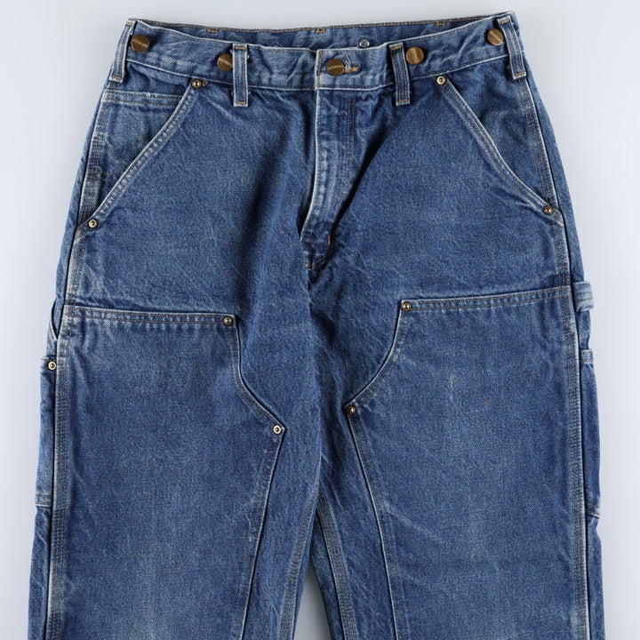 Carhartt Original Dungaree Fit Double Knee Denim Painter Pants, Men's W31 (approx.) cotton blue type Vintage Second Hand