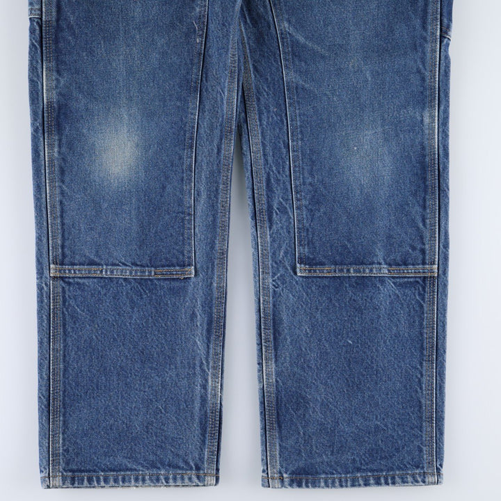 Carhartt Original Dungaree Fit Double Knee Denim Painter Pants, Men's W31 (approx.) cotton blue type Vintage Second Hand
