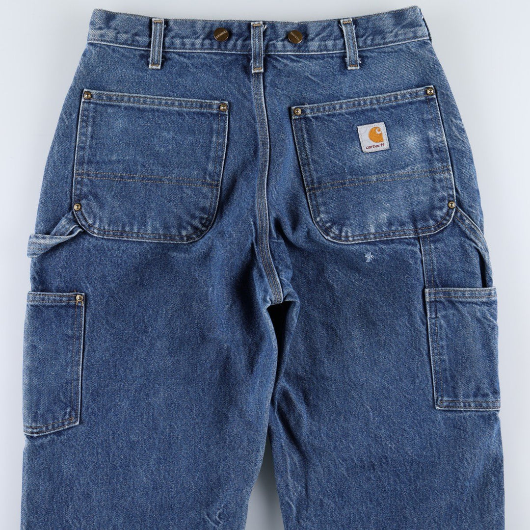 Carhartt Original Dungaree Fit Double Knee Denim Painter Pants, Men's W31 (approx.) cotton blue type Vintage Second Hand