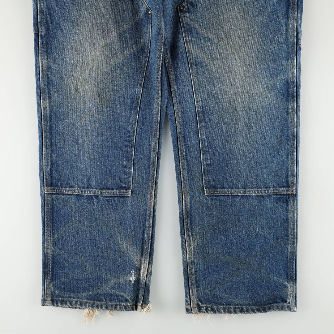 Carhartt Dungaree Fit Denim Painter Pants, Men's W39 (approx.) cotton blue type Vintage Second Hand