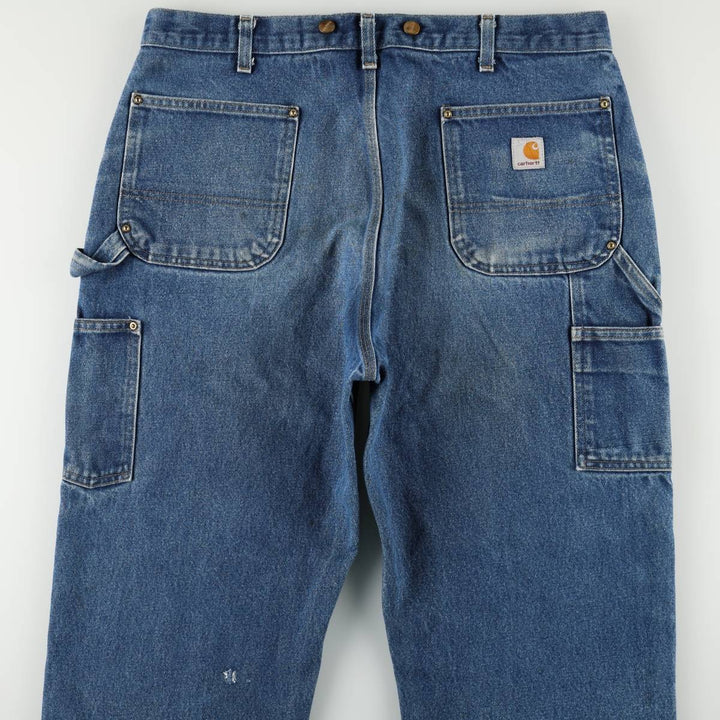 Carhartt Dungaree Fit Denim Painter Pants, Men's W39 (approx.) cotton blue type Vintage Second Hand