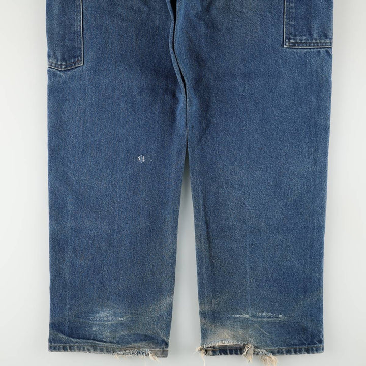 Carhartt Dungaree Fit Denim Painter Pants, Men's W39 (approx.) cotton blue type Vintage Second Hand
