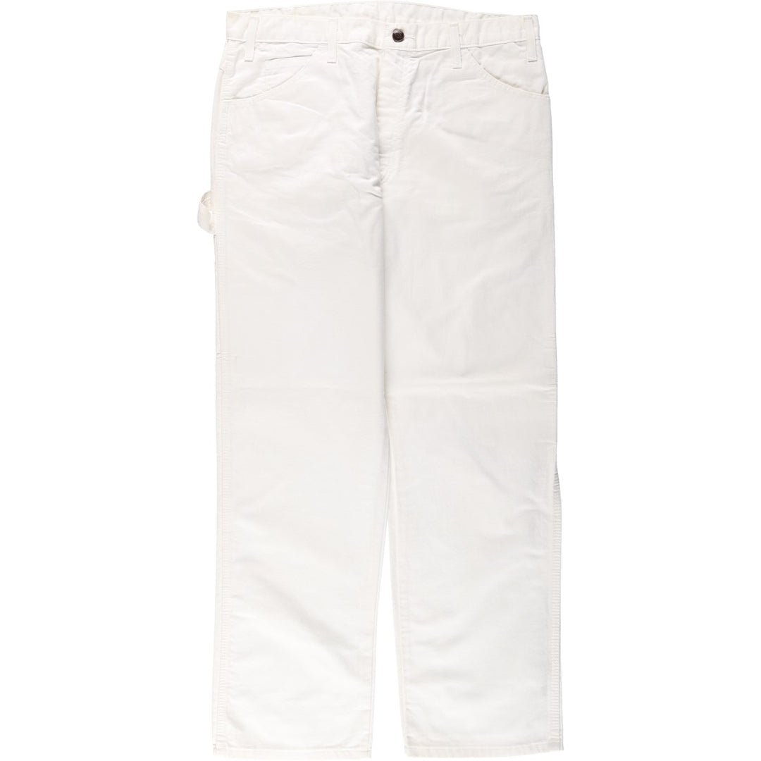 Dickies Relaxed Fit Painter Pants, Men's W34 (approx.) cotton white type Vintage Second Hand
