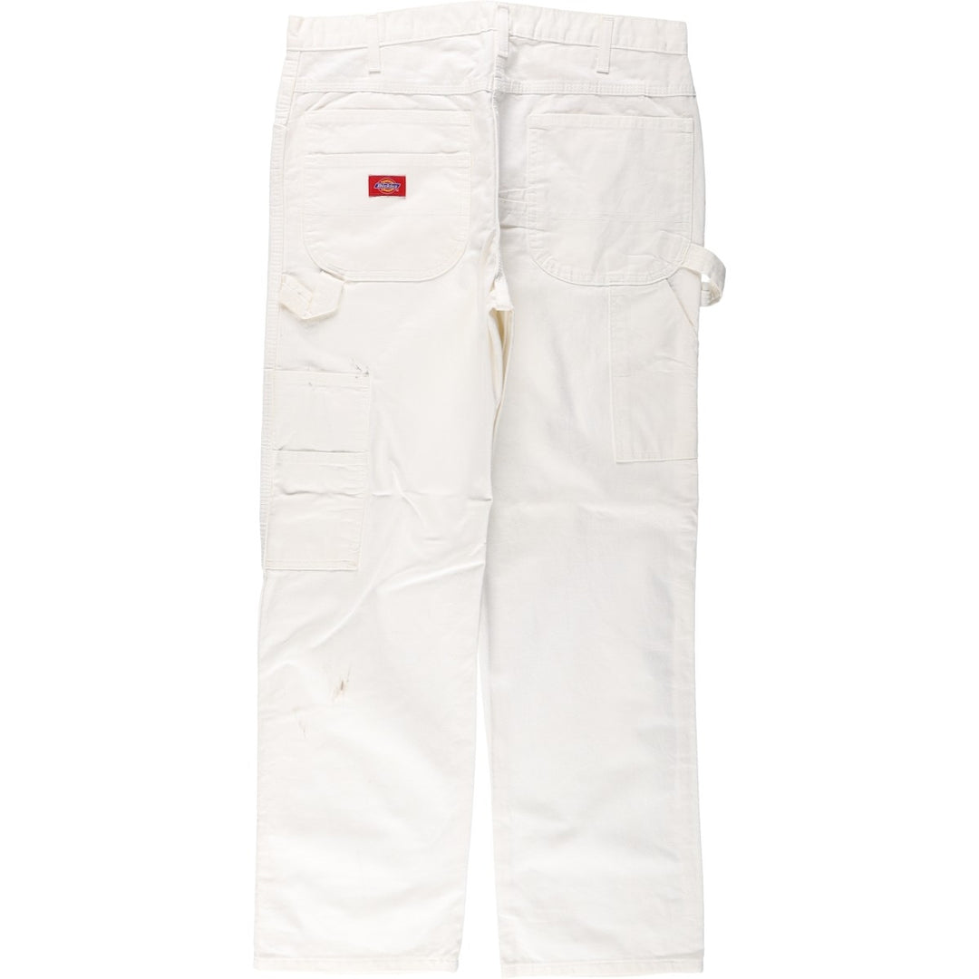 Dickies Relaxed Fit Painter Pants, Men's W34 (approx.) cotton white type Vintage Second Hand
