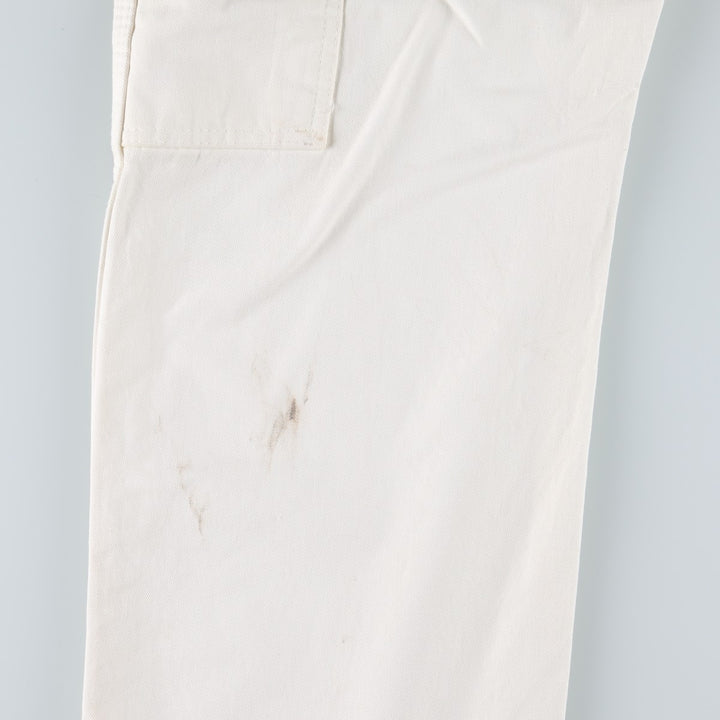 Dickies Relaxed Fit Painter Pants, Men's W34 (approx.) cotton white type Vintage Second Hand