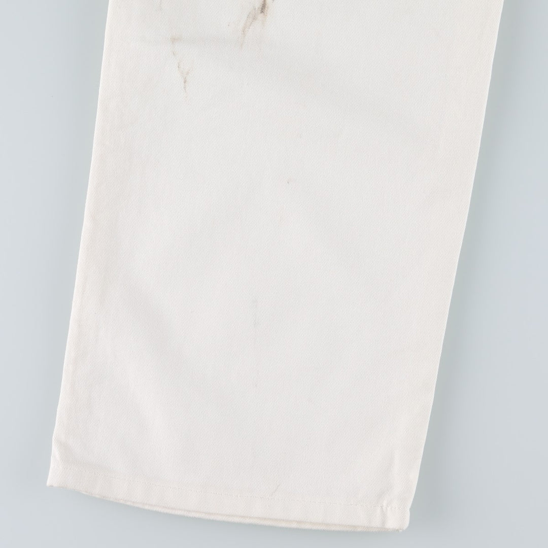 Dickies Relaxed Fit Painter Pants, Men's W34 (approx.) cotton white type Vintage Second Hand