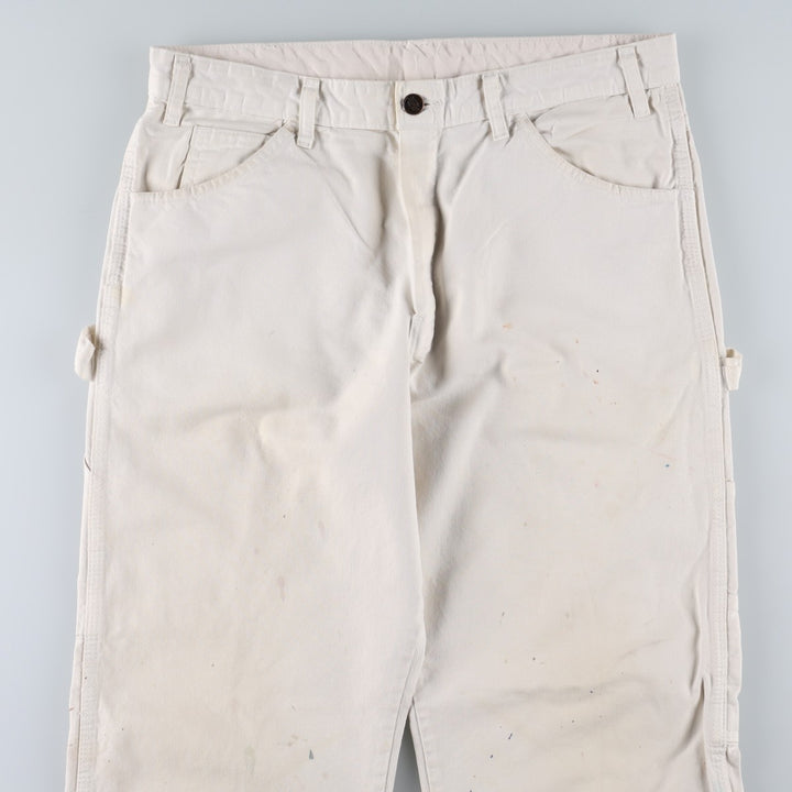 Dickies Painter Pants Men's W34 equivalent cotton white type Vintage Second Hand