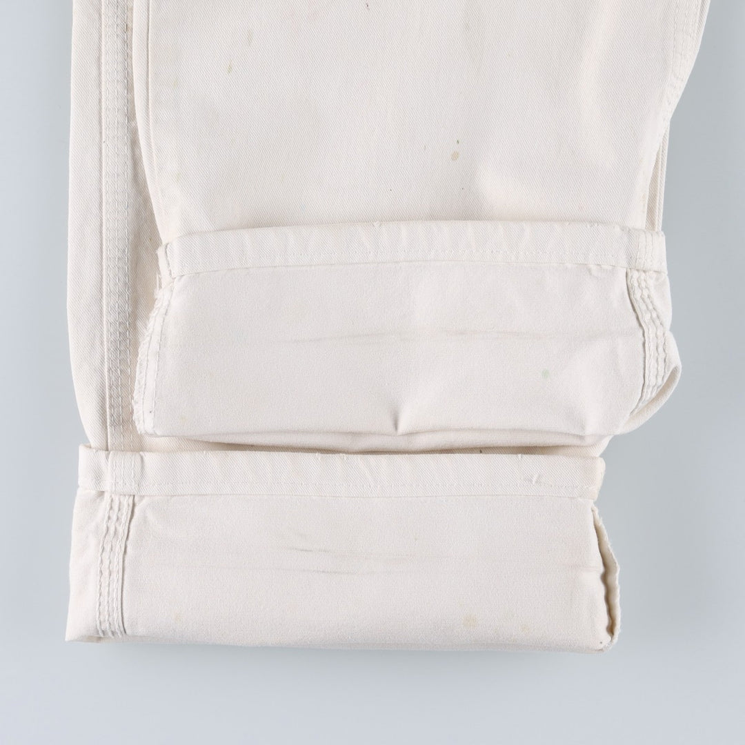 Dickies Painter Pants Men's W34 equivalent cotton white type Vintage Second Hand
