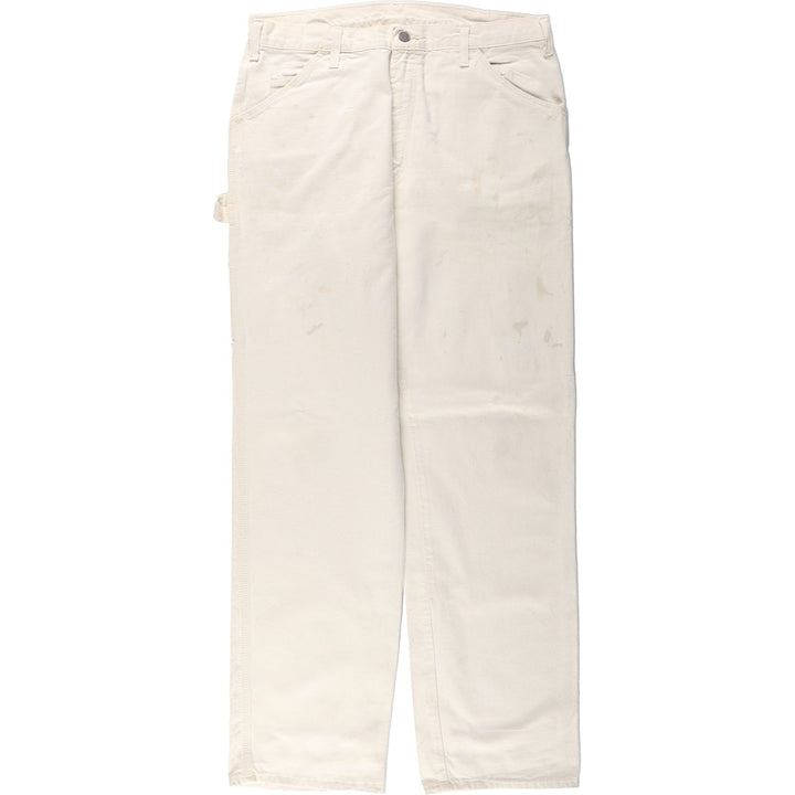 80s-90'S Dickies Painter Pants, Men's Size W34 (approx.), Vintage unclear Beige type Vintage Second Hand