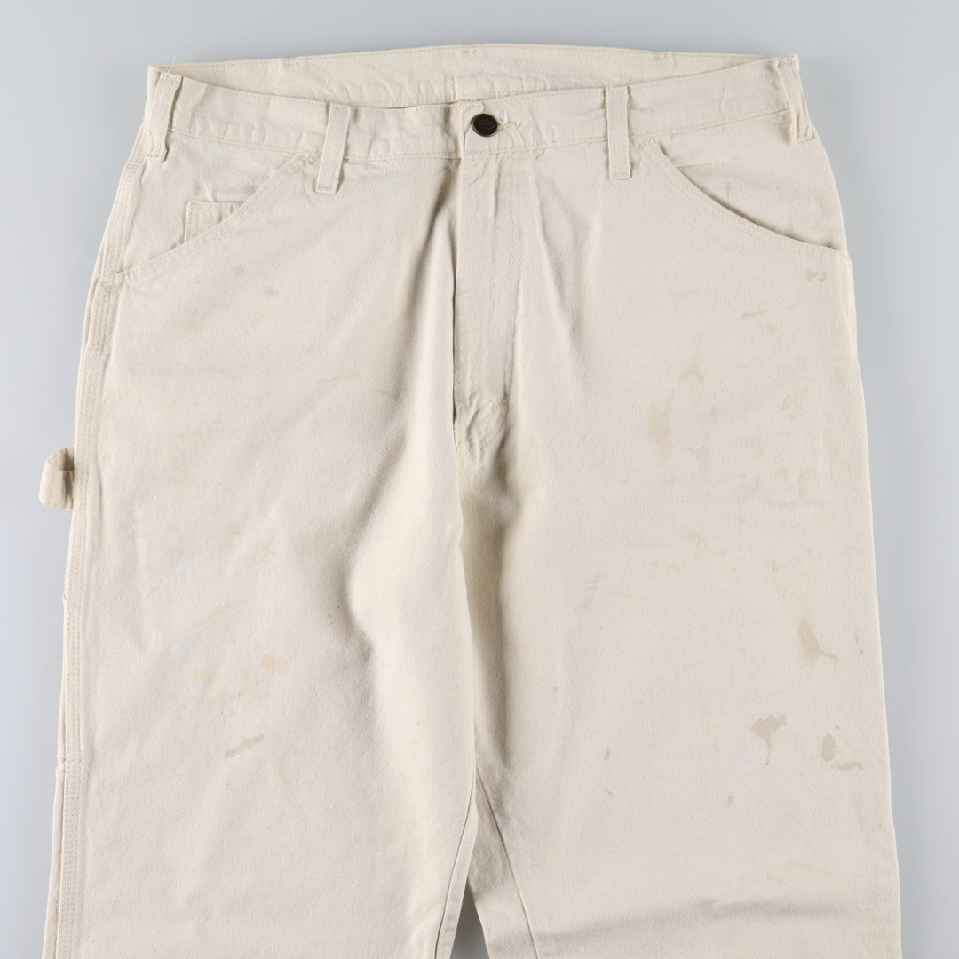 80s-90'S Dickies Painter Pants, Men's Size W34 (approx.), Vintage unclear Beige type Vintage Second Hand