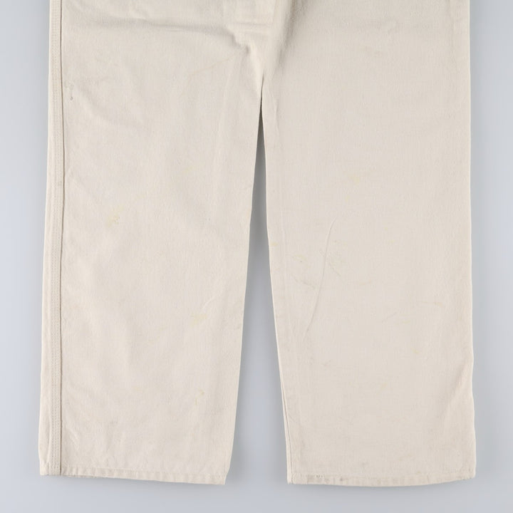 80s-90'S Dickies Painter Pants, Men's Size W34 (approx.), Vintage unclear Beige type Vintage Second Hand