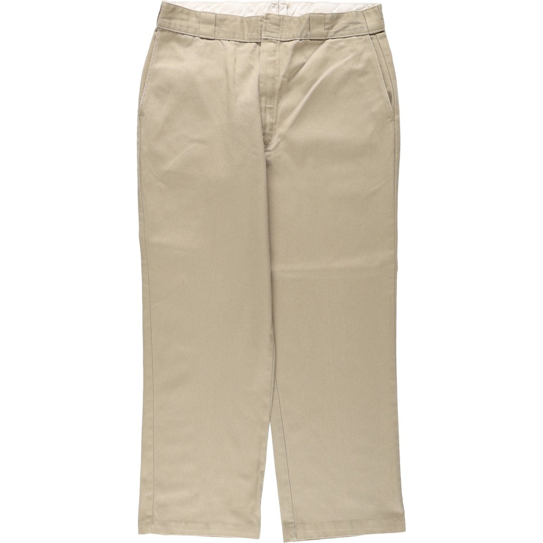 Dickies Men's Work Pants, Size W35 unclear Beige type Vintage Second Hand