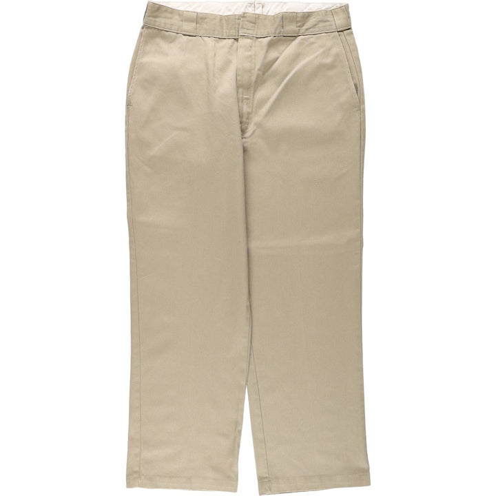 Dickies Men's Work Pants, Size W35 unclear Beige type Vintage Second Hand