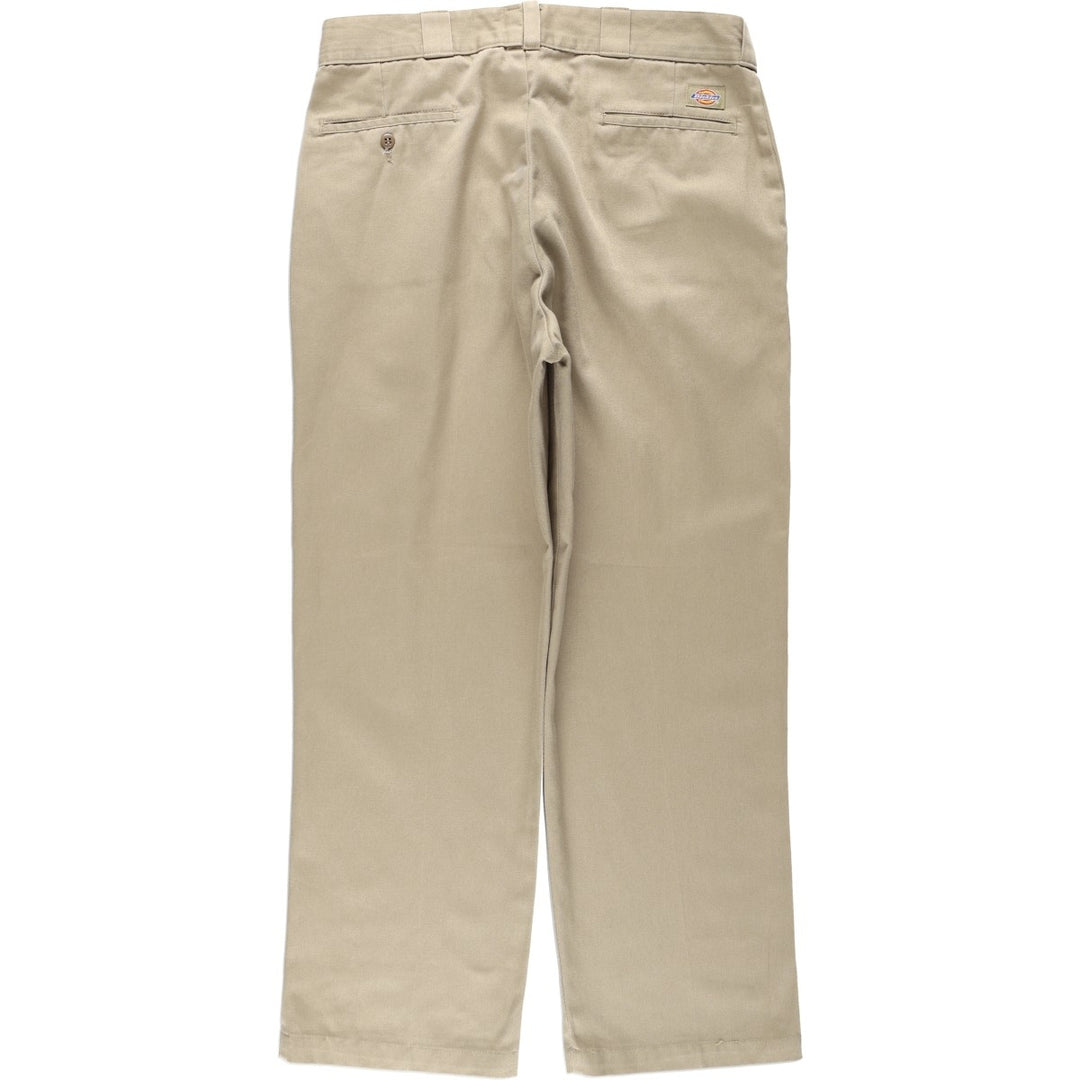 Dickies Men's Work Pants, Size W35 unclear Beige type Vintage Second Hand
