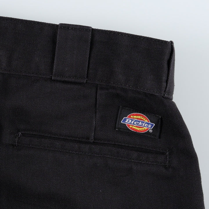90'S Dickies Work Pants, Men's, Size W34, Vintage unclear black type Vintage Second Hand