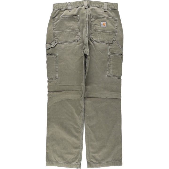 Carhartt Relaxed Fit Painter Pants, Men's, W34 equivalent cotton Khaki type Vintage Second Hand