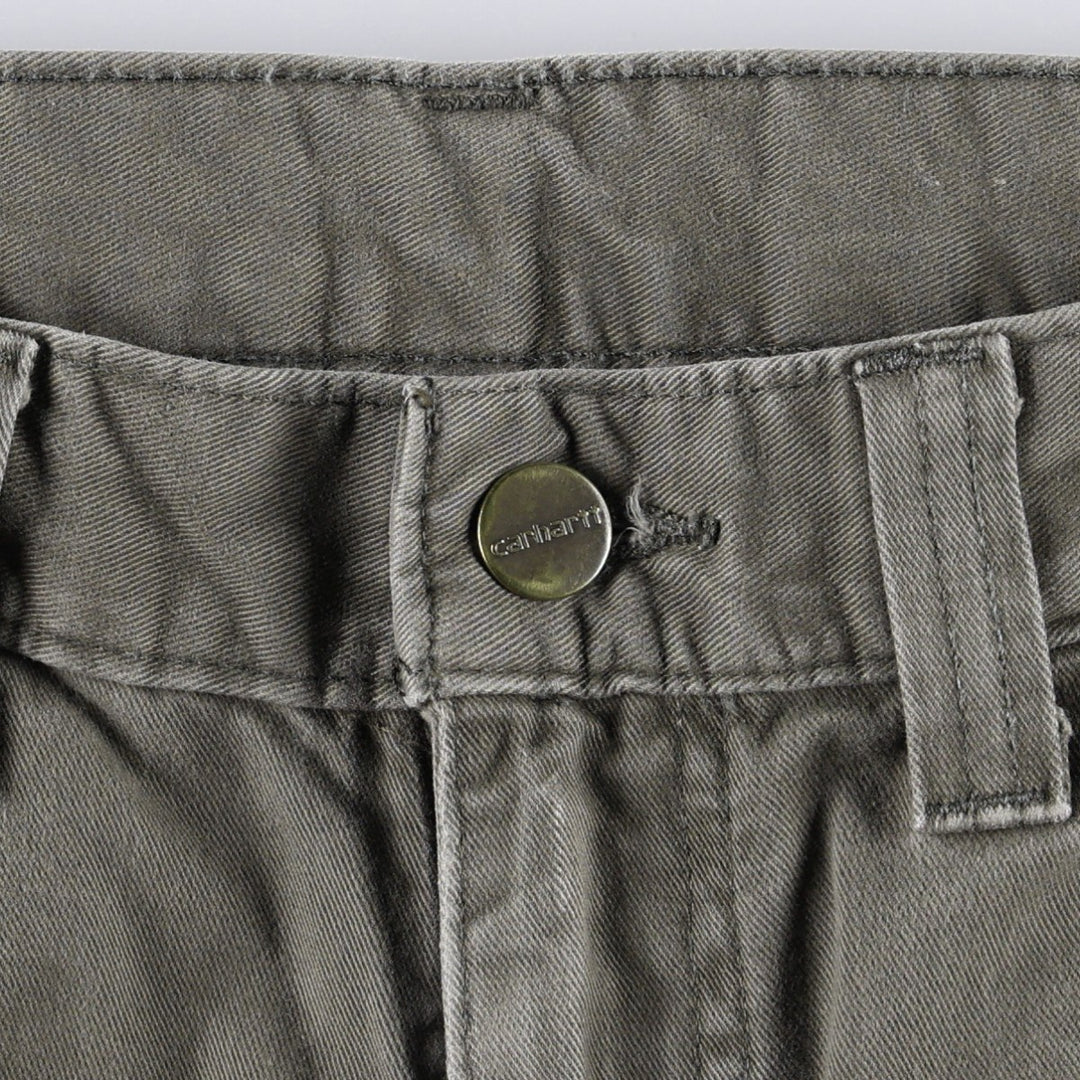 Carhartt Relaxed Fit Men's W32 (approx.) cotton Khaki type Vintage Second Hand