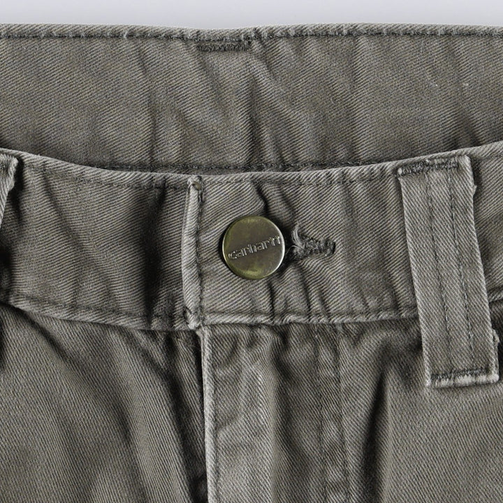 Carhartt Relaxed Fit Men's W32 (approx.) cotton Khaki type Vintage Second Hand