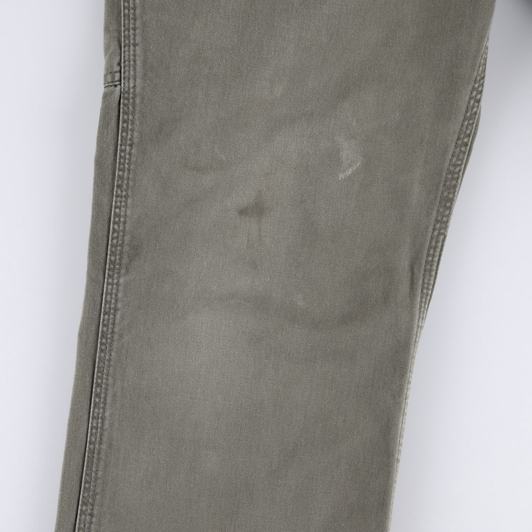 Carhartt Relaxed Fit Men's W32 (approx.) cotton Khaki type Vintage Second Hand